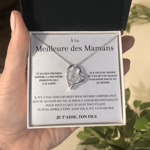 À la meilleure des mamans - Je t'aime, ton fils